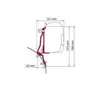 Fiamma Kit Ducato/master For Caravans And Motorhomes