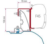 Fiamma Kit for Ducato H2 Roof Rail (98655-625)