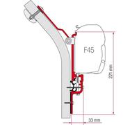 Fiamma Adapter Brackets Eriba Touring Caravan for F45 F70 Awning 98655-283
