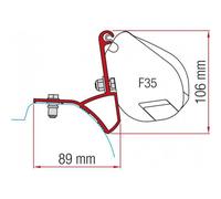 Fiamma Awning Adapter Bracket Kit F35 for Trafic, Vivaro, Talento, Nissan, Rapido