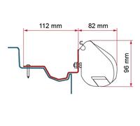 Fiamma Kit Ford Custom Groupe Rapido (F35)