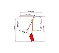 Fiamma Kit Ford Custom Nugget Lift Roof Db For Caravans And Motorhomes