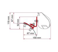 Fiamma Kit Psa, Lhd + Rhd Db For Caravans And Motorhomes