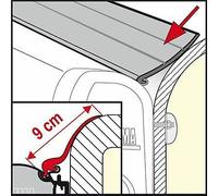 Fiamma Kit Rain Guard L 5.5m (98655Z016)