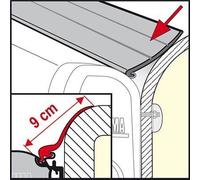 Fiamma Kit Rain Guard L 5.5m (98655Z016)