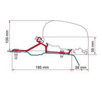 Fiamma Kit Renault Master H2 From 2010 For Caravans And Motorhomes