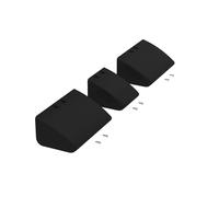 Fiamma Kit Roof Rail D Cover Left Deep Black 98658-101