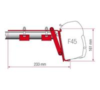 Fiamma Kit Roof Rail F45 F70 Awning Mounting Bracket Campervan Van Conversion