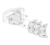 Fiamma Kit Spacer Safe Door 2017 White For Caravans And Motorhomes