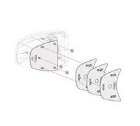 Fiamma Kit Spacer Safe Door Black 2017> 08230-01A