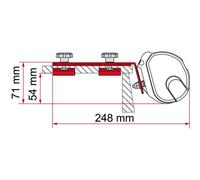 Fiamma Kit Standard, Deep Black For Caravans And Motorhomes