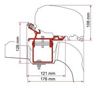 Fiamma Kit Vw Crafter H3 Db Rhd For Caravans And Motorhomes