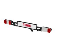 Fiamma Licence Plate Carrier Deep Black: Legal bike rack accessory