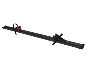 Fiamma Motorhome Bike Rack Rail Premium Deep Black Quick Strap Guide - 98656M150
