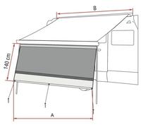 Fiamma Blocker Front Panel 300 F45S F45L F80S F65S F65L CaravanStore XL F35 Pro
