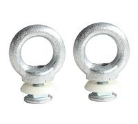 Fiamma Motorhome Eye Kit Premium/Corner 2 Set Hooks For Garage Bars - 98656-735