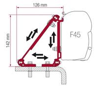 Fiamma F45 Multi 80 Awning Roof Fixing Brackets Motorhome 98655-011