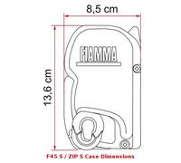 Fiamma Motorhome F45S F45L ZIP Set Of 2 Awning Rain End Caps - 06893-01