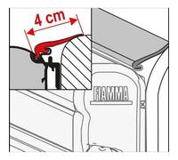 Fiamma Rain Guard M 30Mtrs Roll For Caravans And Motorhomes