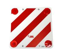 Plastic Road Signal Plate, Red One Size