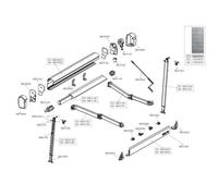 Fiamma Right Hand Leg 270cm for F43 Awnings (98673-359)