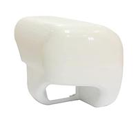 Fiamma F45iL Replacement Right Hand End Cap Polar White 04381-01A