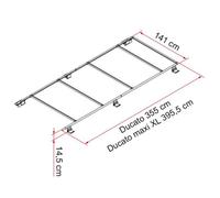 Fiamma Ducato Roof Rail Silver