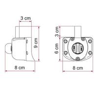 Fiamma Safe Door Guardian Ducato Relay Boxer Security Lock Safety 2006 to 2009