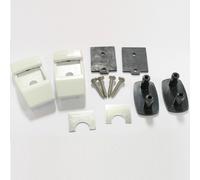 Fiamma Wall Brackets For Awning Legs Kit 98655-176 BLACK