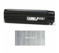 Fiamma Winch Awning F45S 230 Manual Wind Out Deep Black Case Royal Grey Fabric