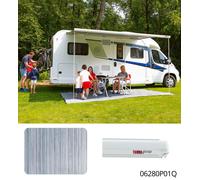 Fiamma Winch Awning F45S 230 Polar White Case Royal Blue Fabric Motorhome Camper