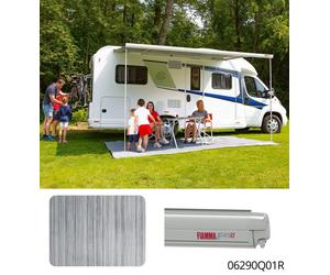 Fiamma Winch Awning F45S 425cm Titanium Case Royal Grey Fabric Motorhome Caravan