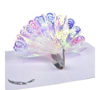 FIAMR 3D pop-up greeting card,Paper Craft with Laser Cut Details hollowed out paper carving floral butterfly in Bloom design,Handmade Greeting Card Pop up cards are suitable for all occasions - with