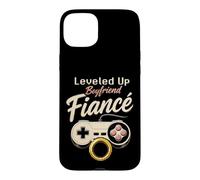 Fiance Leveled Up Engagement Newly Engaged Gift Case for iPhone 15 Plus
