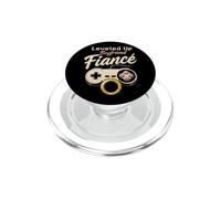 Fiance Leveled Up Engagement Newly Engaged Gift PopSockets PopGrip for MagSafe