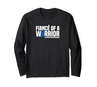 Fiance of a Warrior Huntington’s Disease Awareness Long Sleeve T-Shirt