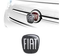 Fiat 14186A 3D Sticker Logo Black for 500