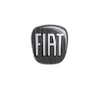 Fiat 14186E 3D Sticker Logo Black for Big Back Point