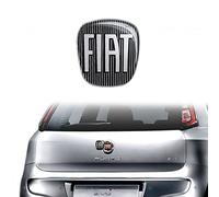 Fiat 14186G 3D Sticker Logo Black for Punto Evo Rear