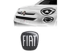 Fiat 14187A 3D Sticker Replacement Logo Black for 500X Front