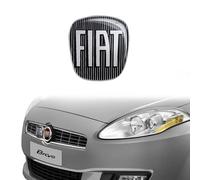 Fiat 14187B 3D Sticker Logo Black for Bravo Front