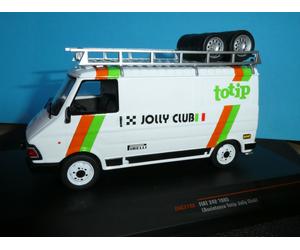 Fiat 242 Totip Jolly ClubRally Assistance Van Roof rack made by IXO 1:43 Scale