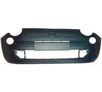Fiat 500 07-15 Front Bumper Primed Black With Moulding Lounge Models