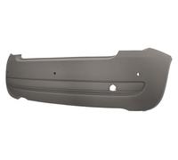 Fiat 500 07-15 Rear Bumper Primed With 3 Parking Sensor Holes