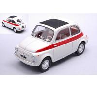 Fiat 500 1960 White/Red 1:24 Model WB124182 WHITEBOX