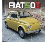 Fiat 500 2025 Square Wall Calendar | Car, Classic Car, Motor Calendar