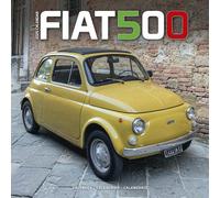 Fiat 500 2025 Square Wall Calendar | Car, Classic Car, Motor Calendar the New th
