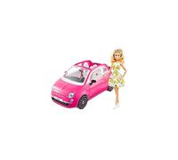 Barbie Fiat 500 Doll And Vehicle