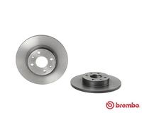 FIAT PANDA Brembo Coated Brake Discs Front Hatchback 2012- Pair