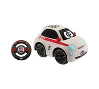 Fiat 500 Car with Remote Control - White Top Quality Model